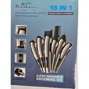 Men's Rechargeable Hair Clippers 18 in 1 Beard Trimer Grooming new Christmas